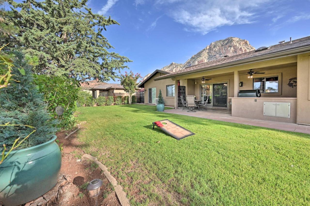Peaceful Sedona Home Red Rock Views And Patio! 외부 사진