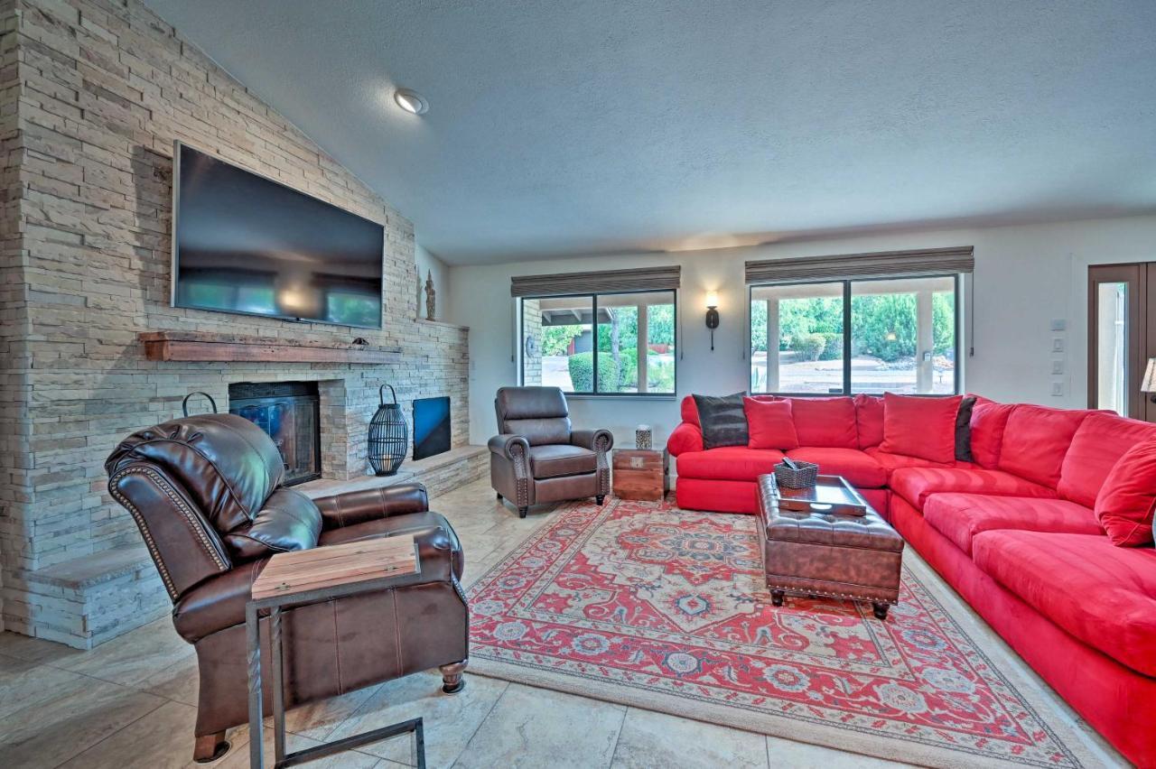 Peaceful Sedona Home Red Rock Views And Patio! 외부 사진