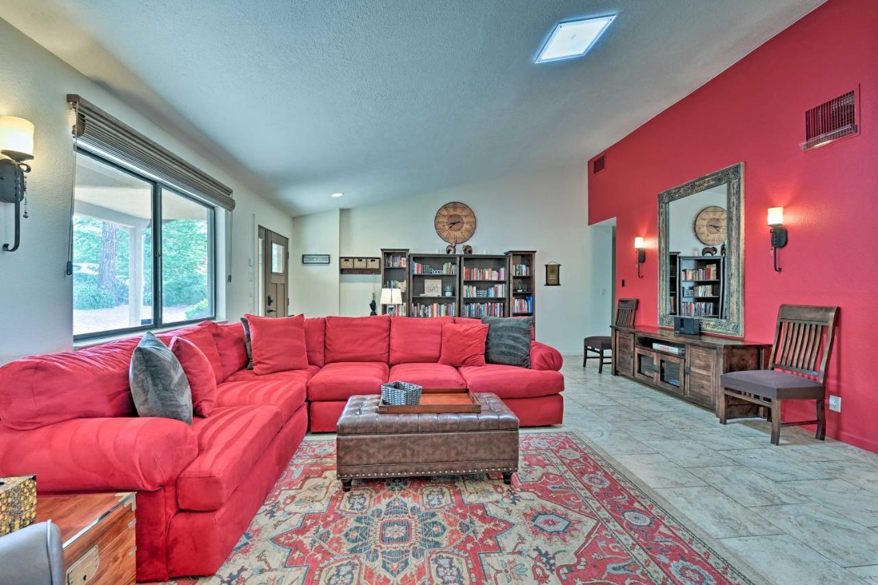 Peaceful Sedona Home Red Rock Views And Patio! 외부 사진