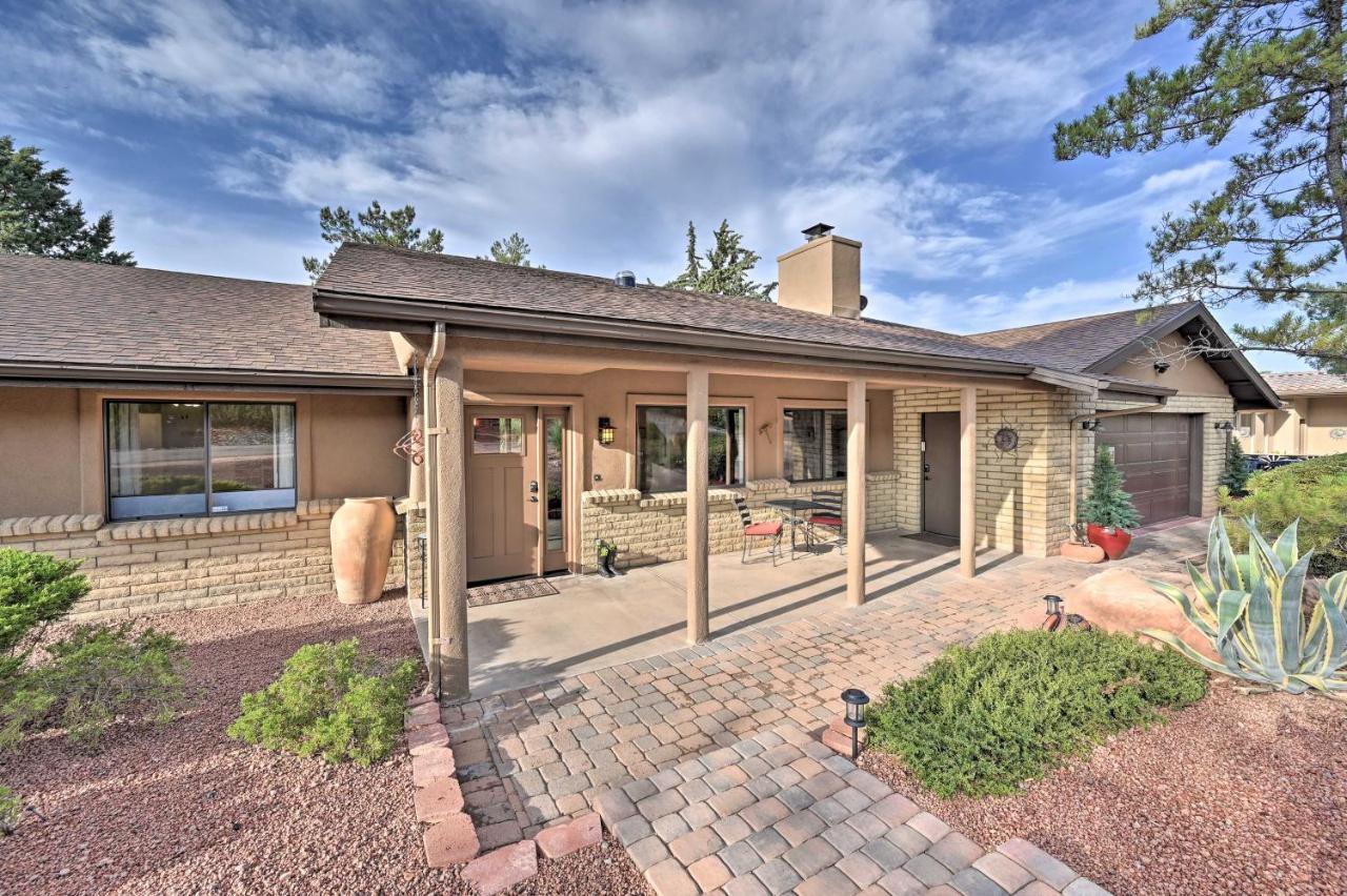 Peaceful Sedona Home Red Rock Views And Patio! 외부 사진
